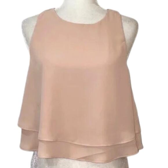 Show Me Your Mumu King Crop Top in Dusty Blush NWT Size Medium - Picture 2 of 4